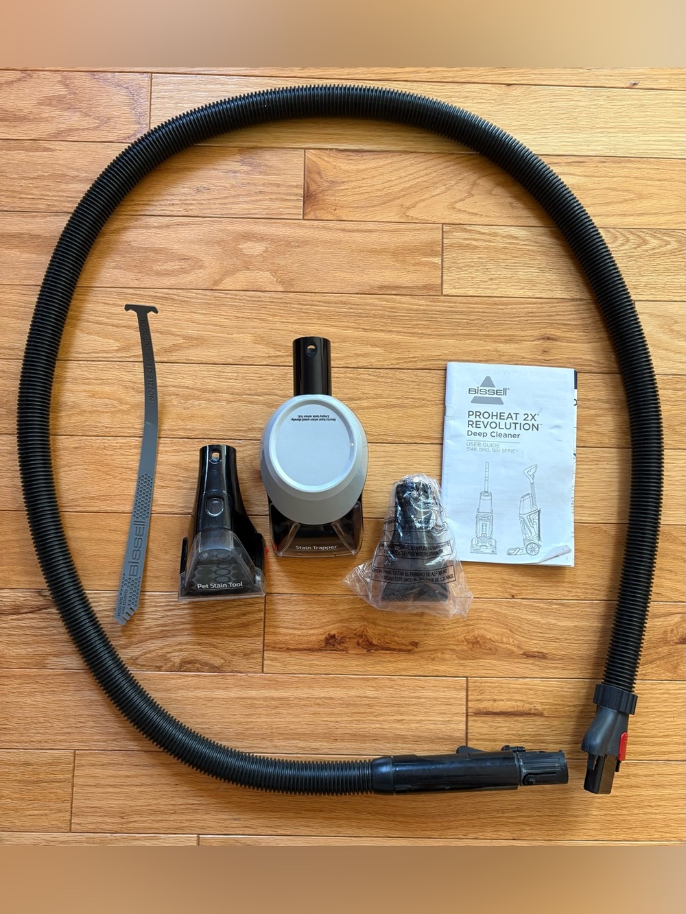 Bissell ProHeat 2X Revolution Carpet Cleaner Hose Assembly with Accessories